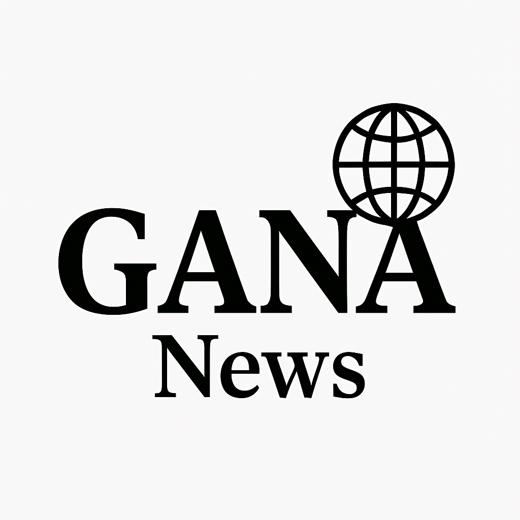 “GANA News logo with a globe icon above the letter N”
